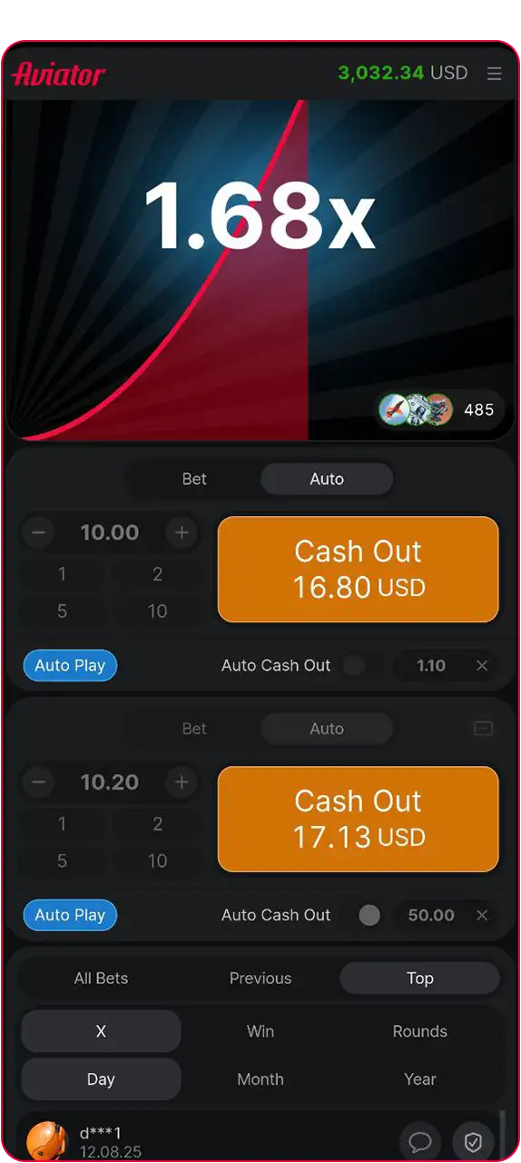 Aviator screenshot 6